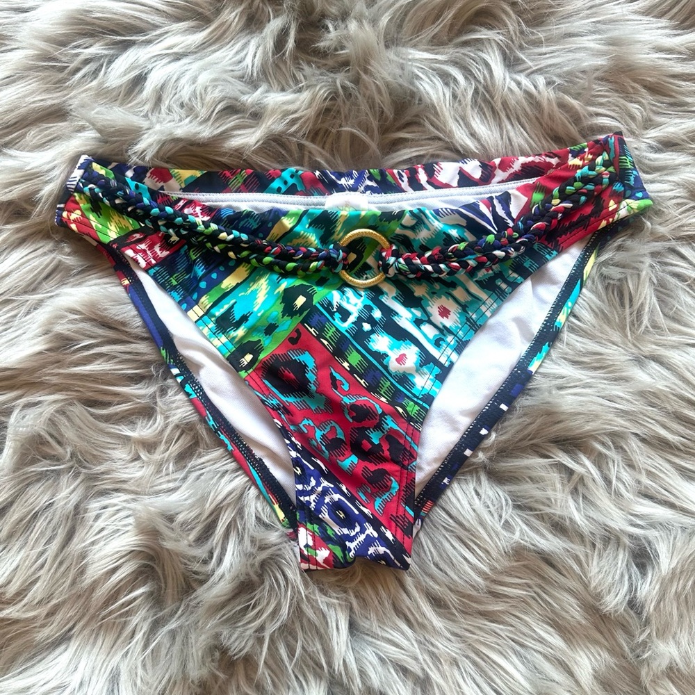 Swim Systems Multicolored Pattern Bikini Bottom - image 2